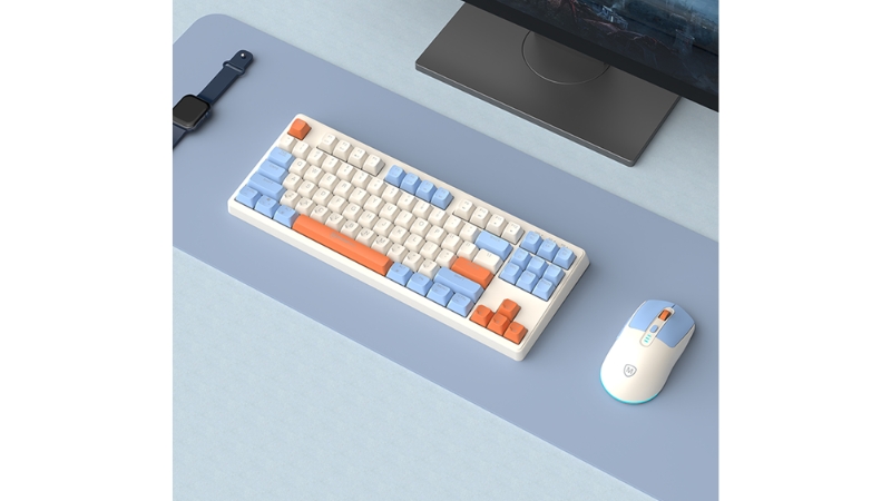 Bộ bàn phím chuột không dây MicroPack Silent Lifestyle KM-269W-KM-269W-EN-BL-15