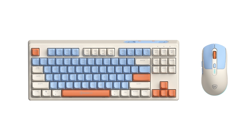 Bộ bàn phím chuột không dây MicroPack Silent Lifestyle KM-269W-KM-269W-EN-BL-3