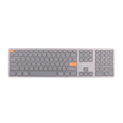 Bàn phím nhôm không dây Bluetooth MicroPack Silent Lifestyle K-310W - K-310W-OR