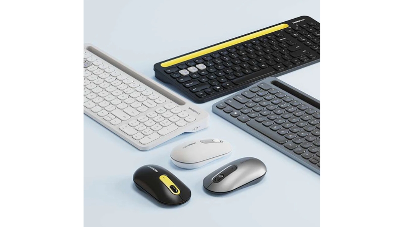Bộ bàn phím chuột Bluetooth MicroPack Lifestyle KM-238W-KM-238W-EN-PM-8