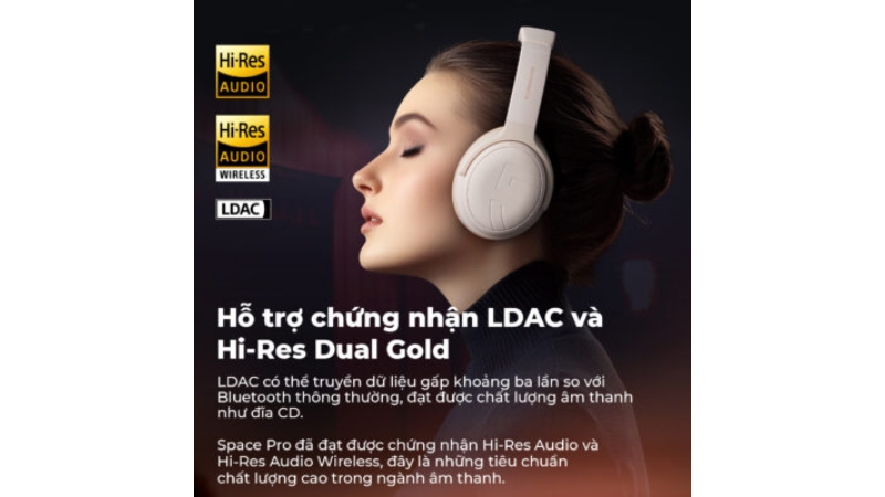 Tai nghe chụp tai SoundPEATS Space Pro Qua Sử Dụng-SPACEPROBE-QSD-3