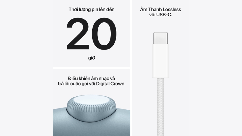 Tai nghe chụp tai chống ồn Apple AirPods Max 2 2026-APPLE AIRPODS MAX 2-5