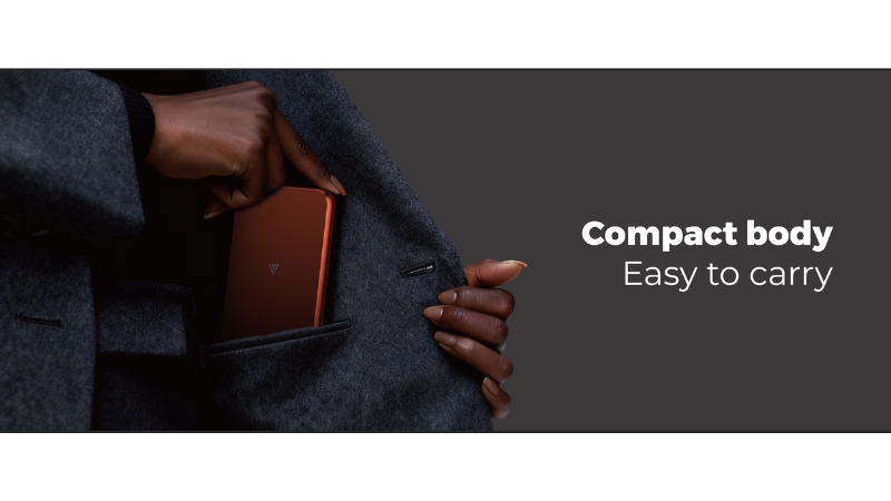 Pin sạc dự phòng Mipow 5.000 mAh 15W 3-in-1 PowerCube Ultra-Slim MX05-MX05-OR-3