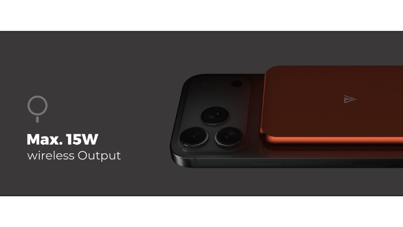 Pin sạc dự phòng Mipow 5.000 mAh 15W 3-in-1 PowerCube Ultra-Slim MX05-MX05-OR-8