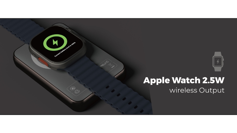 Pin sạc dự phòng Mipow 10.000 mAh 20W 3-in-1 PowerCube Ultra-Slim MX10-MX10-GG-5