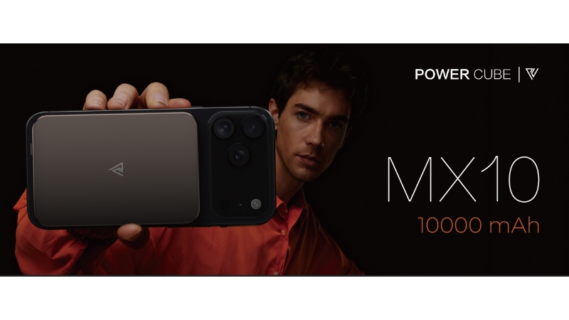 Pin sạc dự phòng Mipow 10.000 mAh 20W 3-in-1 PowerCube Ultra-Slim MX10-MX10-GG-2