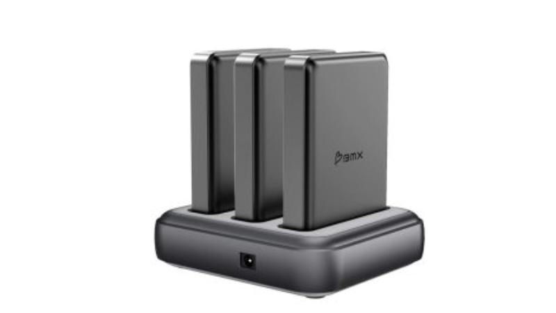 Đế sạc BMX SolidSafe 3-Bay Charging Dock-C986-3B-BL-B-9