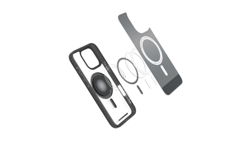 Ốp lưng Magsafe iPhone 16 Pro Spigen Ultra Hybrid Classic-ACS08139-5