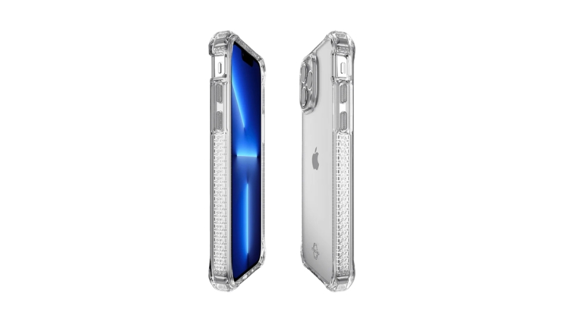 Ốp lưng chống sốc iPhone 13 Pro Itskins Hybrid Clear-AP2X-HBMKC-TRSP-4
