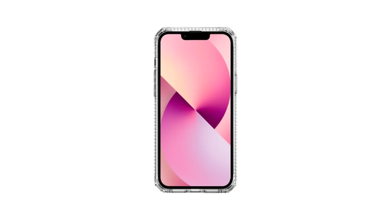 Ốp lưng chống sốc iPhone 13 Itskins Hybrid Clear-AP2R-HBMKC-BKTR-13