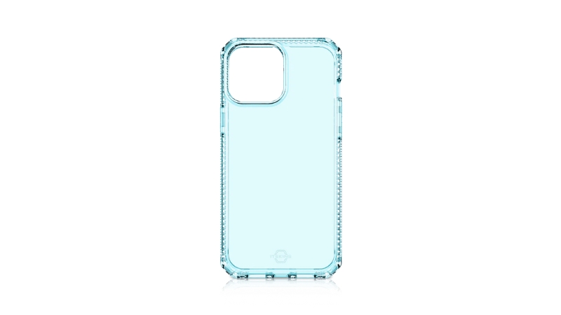 Ốp lưng chống sốc iPhone 13 Itskins Spectrum Clear Antimicrobial-AP2R-SPECM-LBLU-5