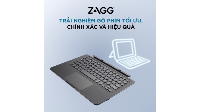 Ốp lưng kèm bàn phím iPad Air 11 inch (Air 7 6) ZAGG Pro Keys Connect-103420733-6