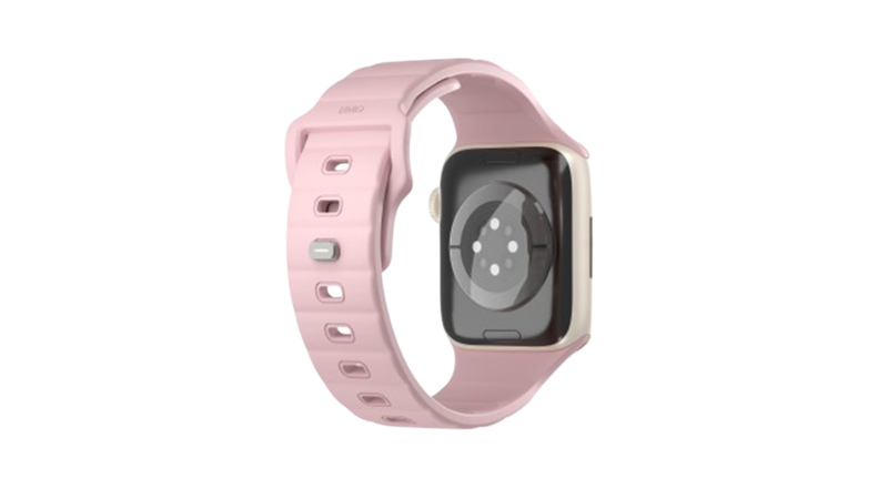 Dây đeo Apple Watch 38 40 41mm UNIQ Stride Fkm Rubber Strap-UNIQ-41MM-STRIPPNK-5