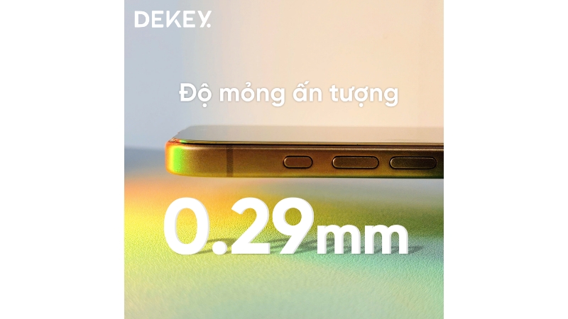 Cường lực chống nhìn trộm iPhone 14 Pro Max 15 Plus 16 Plus Dekey Sentery-8936214492152-10