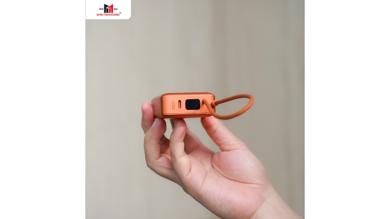 Pin sạc dự phòng Mipow 10.000 mAh 22.5W Aluminum tích hợp cáp sạc-CX10-OR-10