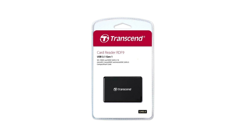 Đầu đọc thẻ nhớ All-in-1 USB 3.1 Transcend TS-RDF9K2-TS-RDF9K2-5