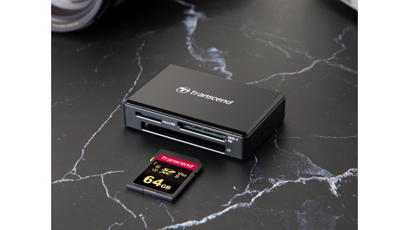 Đầu đọc thẻ nhớ All-in-1 USB 3.1 Transcend TS-RDF9K2-TS-RDF9K2-7