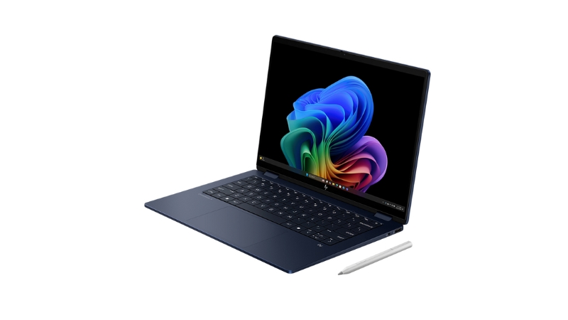 Laptop HP OmniBook X Flip 14-fm0088TU BZ7Q2PA (Intel Core Ultra 5 226V | 16GB | 512GB | Intel Arc | 14 inch 2K | Cảm ứng | Win 11 | Office | Xanh)-BZ7Q2PA-3