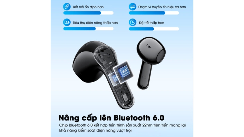 Tai nghe Bluetooth SoundPEATS Air 6 HS-SPE-AIR6HS-BLK-10