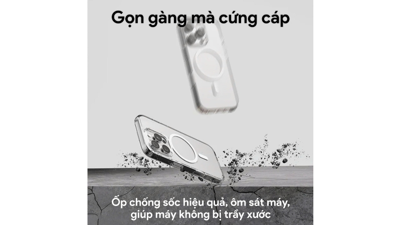 Ốp lưng Magsafe iPhone 16 Dekey Magic Cover Ultral Crystal-8936214496181-5