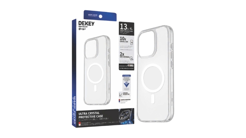 Ốp lưng MagSafe iPhone 16 Plus Dekey Magic Cover Ultral Crystal-8936214496198-7