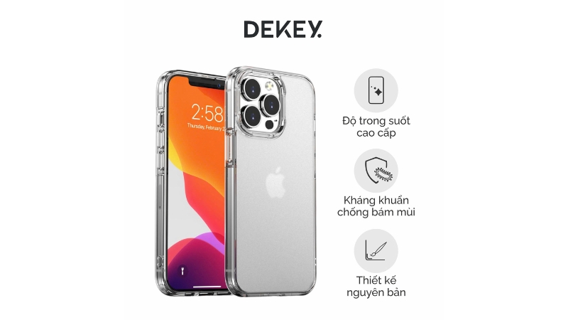 Ốp lưng iPhone 11 Pro Max Dekey Magic Cover Ultral Crystal-8936214496006-3