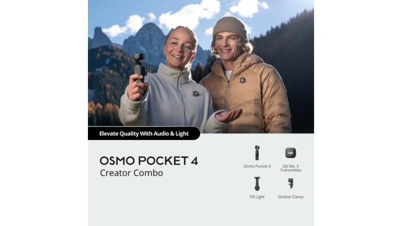 Máy quay cầm tay DJI Osmo Pocket 4 Creator Combo-POCKET4CB.-2