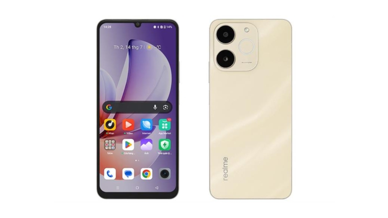 Điện thoại realme Note 70 4GB 128GB Vàng - Cũ đẹp (*****73332)-868016081773332-2