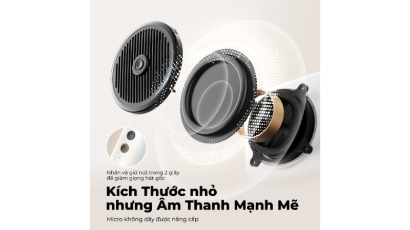 Loa Karaoke di động SoundPEATS Hi Singing Qua Sử Dụng-HISINGWHTDEMO-6