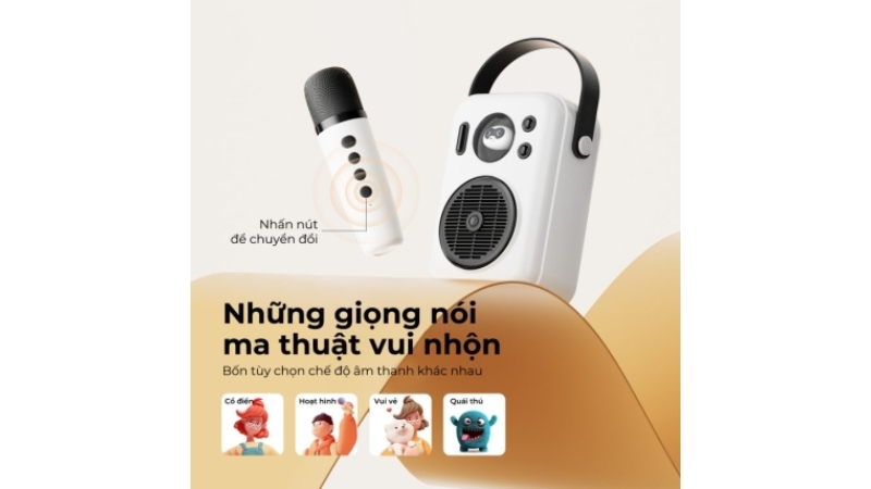 Loa Karaoke di động SoundPEATS Hi Singing Qua Sử Dụng-HISINGWHTDEMO-7