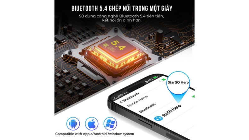 Tai nghe Bluetooth Stargo Hero Qua Sử Dụng-STARHERO-QSD-9