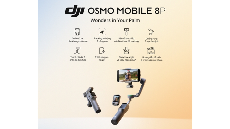 Gimbal DJI Osmo Mobile 8P Creator Combo-6937224142930-13