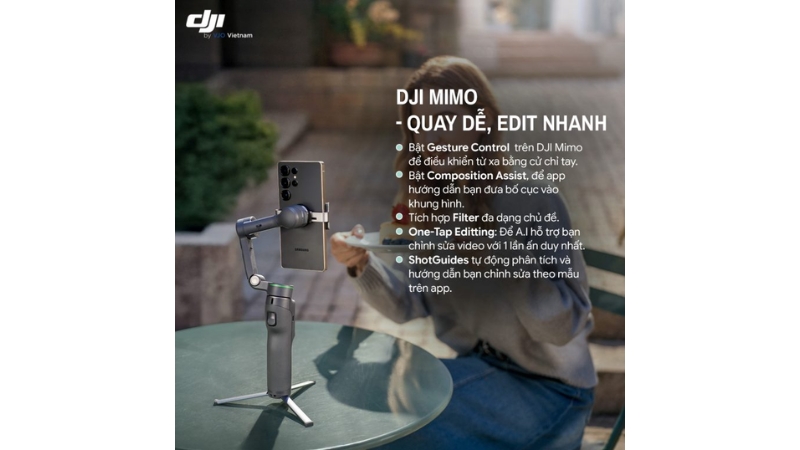 Gimbal DJI Osmo Mobile 8P Advanced Tracking Combo-6937224141759-28