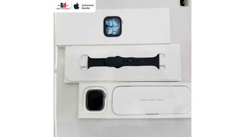 [Kèo Thơm] Apple Watch S11 42mm LTE Viền Nhôm Dây Cao Su Gray Size S M - Đã kích hoạt (*****4Y7QD)-M594N4Y7QD-2
