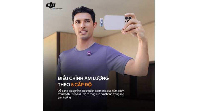 Micro thu âm DJI Mic Mini 2 (2 TX + 1 Mobile RX + Charging Case)-6937224141452-24