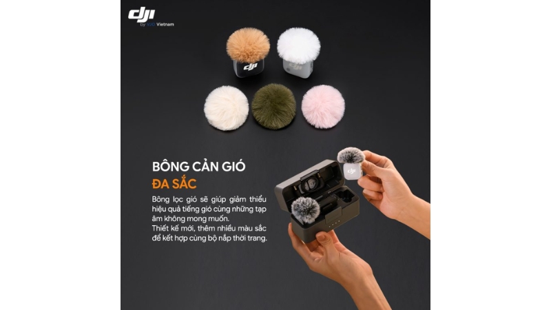Micro thu âm DJI Mic Mini 2 (1 TX + 1 Mobile RX + Charging Case)-6937224139770-19