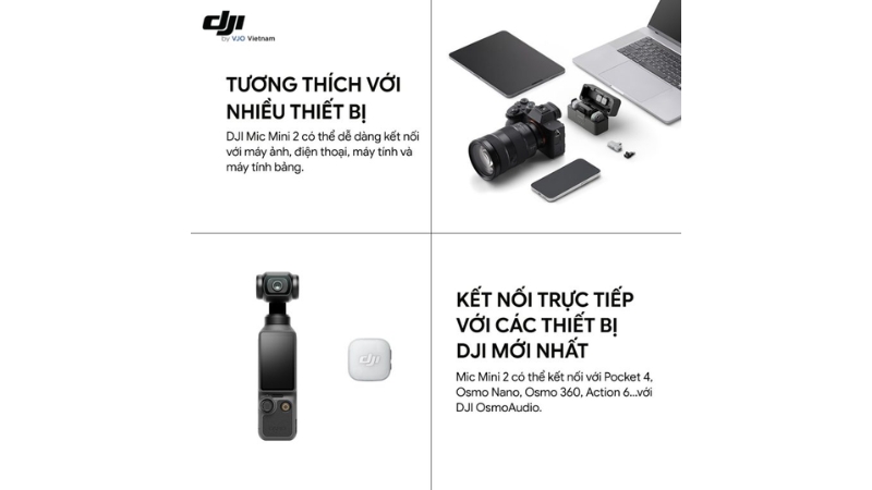 Micro thu âm DJI Mic Mini 2 (1 TX + 1 Mobile RX + Charging Case)-6937224139770-20