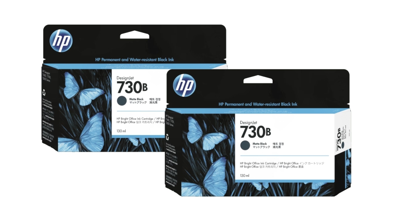 Hộp mực máy in HP 730B (3ED45A) Matte Black-3ED45A-2