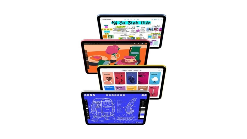 iPad A16 Wifi 128GB Blue - Cũ xước nhẹ (*****DJF95)-JNH4XDJF95-3