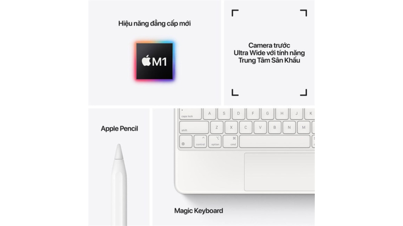 iPad Pro M1 11 inch Wifi 128GB Silver - Cũ đẹp (*****MWY31)-L0312MWY31-5