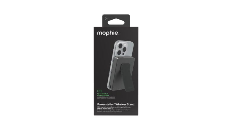 Pin sạc dự phòng Mophie 10.000 mAh 20W Qi2 Powerstation Stand-401118251-3