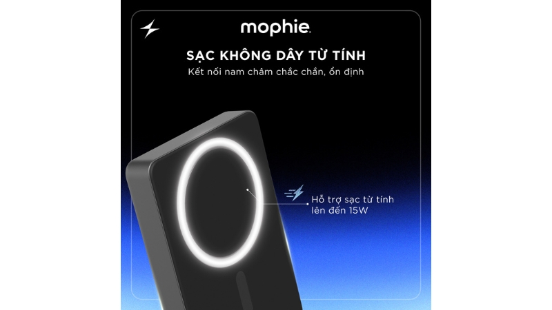 Pin sạc dự phòng Mophie 10.000 mAh 20W Qi2 Powerstation-401118250-17