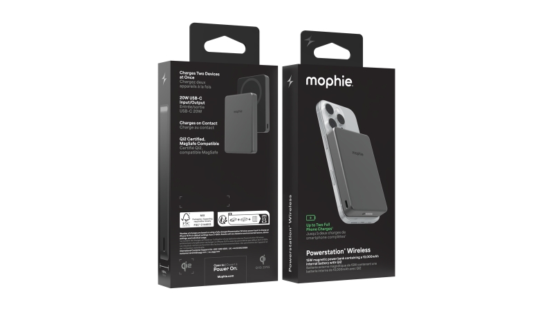 Pin sạc dự phòng Mophie 10.000 mAh 20W Qi2 Powerstation-401118250-12