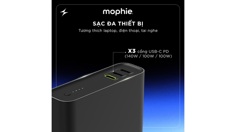 Pin sạc dự phòng Mophie 25.000 mAh 130W Powerstation-401114332-10