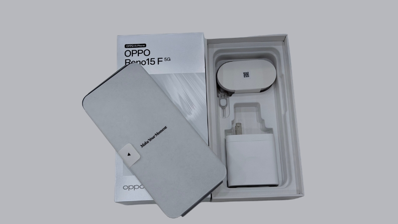 [Kèo Thơm] OPPO Reno15 F 5G 8GB 256GB Xanh Dương - Chưa sử dụng (*****68631)-863766082868631-2