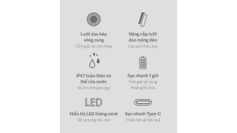 Máy cạo râu điện xoay Flyco FS903VN-FS903VNBLK-11