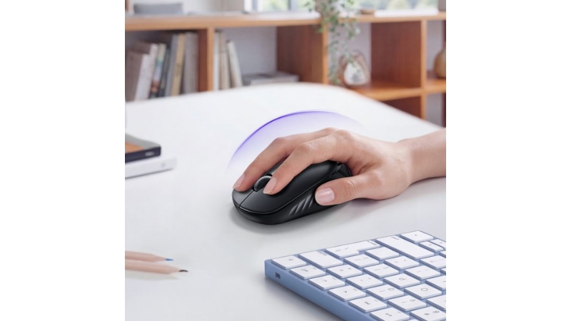 Chuột không dây Innostyle Wireless Mouse Black WM100-WM100BLK-3
