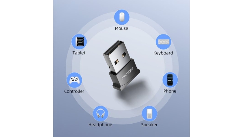 Cổng chuyển đổi OTG Innostyle NexaLink USB-A to Bluetooth Adapter ABT50-ABT50-4