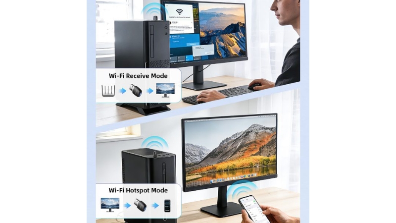 Cổng chuyển đổi OTG Innostyle NexaLink USB-A to Wifi AWF6-AWF6-7