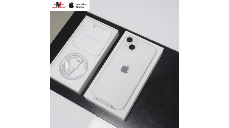 [Kèo Thơm] iPhone 13 128GB White - Máy Mới, Chưa Kích Hoạt (*****N6GL)-SK2PW03N6GL-2